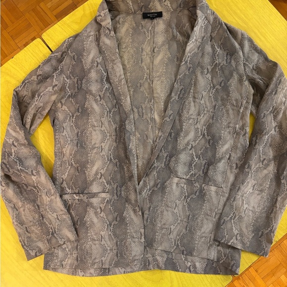 Babaton Gray Snake Print Blazer Aritzia - Picture 2 of 7